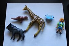Playmobil giraffe wildebeest d'occasion  Expédié en Belgium