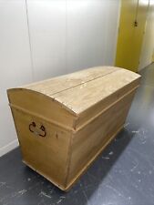 Pine chest trunk for sale  ASHFORD