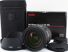 Sigma 24-70mm f/2.8 EX DG HSM para Nikon F [quase em perfeito estado] #2602A comprar usado  Enviando para Brazil