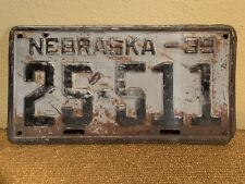 Vintage 1939 nebraska for sale  Alliance