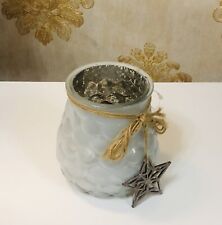 Small silver crackle for sale  LEICESTER