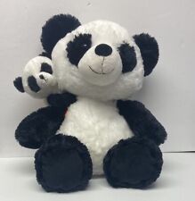 HUGFUN 16" PANDA MAMÃE E FILHOTE DE BEBÊ NA BOLSA BICHO DE PELÚCIA GRANDE BRINQUEDO MACIO comprar usado  Enviando para Brazil