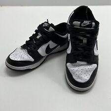 Zapatillas Nike Para Hombre Dunk Low Retro DD1391-100 Blanco Negro Cuero Talla 7, usado segunda mano  Embacar hacia Argentina