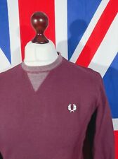 Fred perry sweatshirt for sale  LOUGHBOROUGH