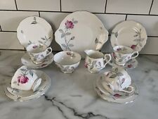 Royal Albert Trent Rose Bone China Tea Set. 15 Pieces, used for sale  Shipping to South Africa