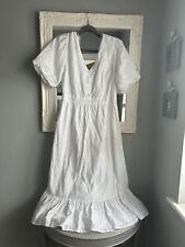 White summer dress for sale  NORMANTON