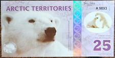 Używany, Billet 25 Polar Dollars - OURS POLAIRES - 2017  Arctic Territories - Arctique na sprzedaż  Wysyłka do Poland