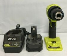 Ryobi P215K 18-Volt ONE+ Lithium-Ion Cordless 1/2 In. Drill Driver Kit, N, used for sale  Rancho Cucamonga