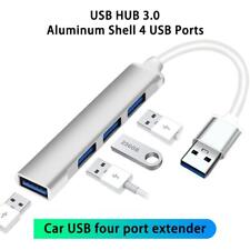 Hub USB 3.0 carregador interruptor divisor adaptador CA 4 portas PC laptop desktop comprar usado  Enviando para Brazil
