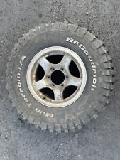 Mitsubishi ALLOY wheel & tyre 6 stud 31x10.50R15 LT PCD5.5 for sale  Shipping to South Africa