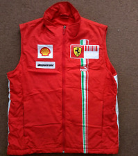 Aquecedor de corpo oficial Ferrari Marlboro 2007 Puma F1 Team Crew Issue gilet fleece, usado comprar usado  Enviando para Brazil