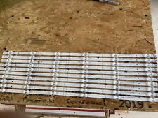 HISENSE  ORIGINAL EQUIPMENT 65A6H BACKLIGHT STRIP (FULL SET 10 STRIPS), used for sale  Shipping to South Africa