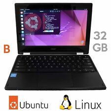 Usado, Computadora portátil Ubuntu Linux 32 GB SSD 4 GB RAM Acer R11 C738T netbook 11.6 Intel 1.6 GHz B segunda mano  Embacar hacia Argentina