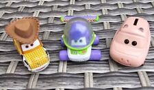 Disney Pixar Cars Toy Story Woody, Buzz & Hamm Diecast 1:55 (RARO) segunda mano  Embacar hacia Argentina