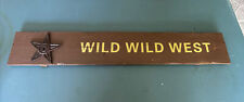 Wooden sign wild for sale  Cleves