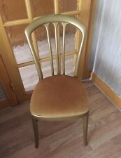 Gold banqueting chairs for sale  BILSTON