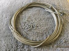 11 M Of Steel Wire Pulley / Winch Cable  5 mm Thick.  for sale  Shipping to South Africa