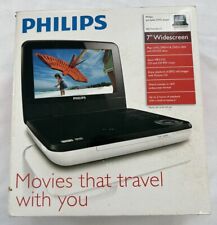 NUEVO Reproductor de DVD portátil Philips PET741W - Pantalla ancha de 7". Caja abierta segunda mano  Embacar hacia Argentina