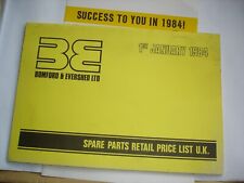 1984 bomford evershed for sale  BRIGG