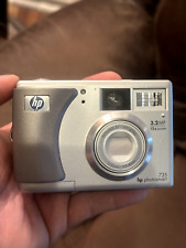 HP Photosmart 735 3.2MP Compact Digital Camera Silver Tested and Working, used for sale  Shipping to South Africa