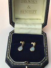 Opal earrings 9ct for sale  LIVERPOOL