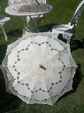 Lace ivory parasols for sale  ABERDEEN