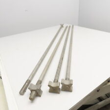 Lote de 4 varas de amarração de alumínio OAL M22-3.0 rosca dupla 53" comprar usado  Enviando para Brazil