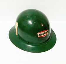 Vintage MSA Atlantic Oil Well/Oil Rig Driller's Fiberglass Hard Hat Helmet, used for sale  Ridgway