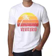 Camiseta Estampada para Hombre Palma, Playa, Puesta De Sol En Viveiro – Palm, comprar usado  Enviando para Brazil