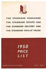 Standard vanguard series for sale  ALFRETON