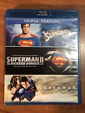 Superman the Movie / Superman II: Richard Donner Cut / Superman Returns (Blu-ray, used for sale  Shipping to South Africa