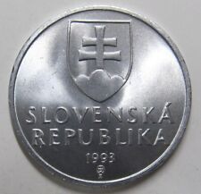 Slovakia 1993 halierov usato  Bari