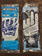 Luvas brancas e pretas vintage de motocross O’Neal Ultra-Grip (pacote com 2). Tamanho: adulto comprar usado  Enviando para Brazil