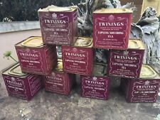 TWININGS “LAPSANG SOUCHONG” TEA TIN….EMPTY 8 Oz. RUST, used for sale  Shipping to South Africa