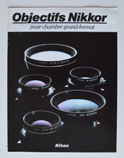 Nikon nikkor objectifs d'occasion  Expédié en Belgium