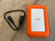 LaCie Rugged 1TB HD (Thunderbolt1 / USB 3.0) com cabo - projetado por Neil Poulton comprar usado  Enviando para Brazil