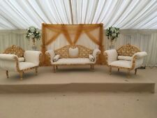Wedding sofa throne for sale  WEMBLEY