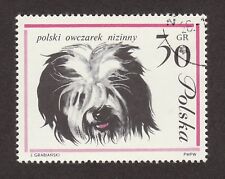 POLISH LOWLAND SHEEPDOG * Int'l Dog Postage Stamp**Great PONS Gift Idea**Nizinny for sale  Springfield