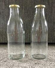 glass milk bottles lids for sale  ROCHESTER
