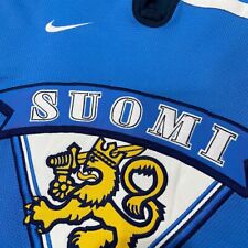 OFFICIAL 90'S OLYMPIC NIKE TEAM FINLAND NATIONAL HOCKEY JERSEY IIHF SUOMI SZ. XL, used for sale  City of Industry