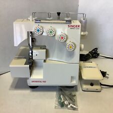 Máquina de costura Singer Merrit Lock alimentação diferencial com pedal testado, usado comprar usado  Enviando para Brazil