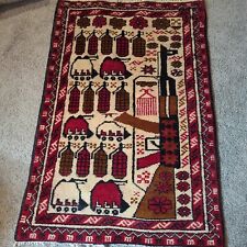 Hand knotted afghan for sale  Londonderry