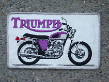 TRIUMPH motorcycle Bonneville aufnäher patch badge sticker vintage, usado comprar usado  Enviando para Brazil