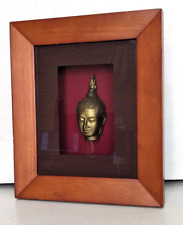 Framed brass buddha for sale  KINGSBRIDGE