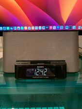 Used, SONY iPod Dock Dream Machine - AM/FM Clock Radio - ICF-CS10iP - Tested/Works ⏰ for sale  Shipping to South Africa