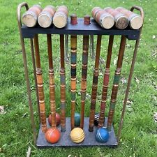 Vintage croquet set for sale  Belleville