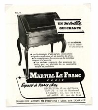 1940 advertising for d'occasion  Expédié en Belgium