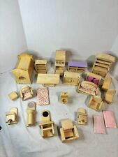 Plan Toys Wood Dollhouse Furniture LOT 20+ Pieces for sale  Shipping to South Africa