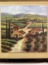 Tuscan villa canvas for sale  Monticello