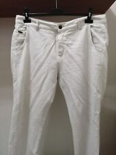 Pantaloni bianchi sisley usato  Italia